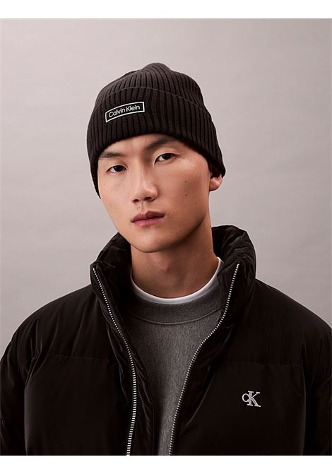 Berretto in misto lana e cashmere CALVIN KLEIN | LV04D8053GUB1